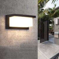 Aplica LED 7W Exterior Edge Black