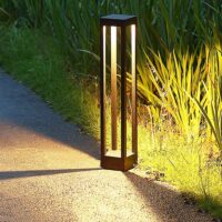 Stalp LED Gradina Tunnel Black 7 W
