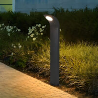 Stalp LED Gradina Snowdrop Black 10 W