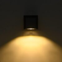Aplica LED 5W Exterior One Side Black