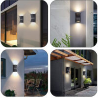 Aplica LED 6W Exterior Dual Side Black