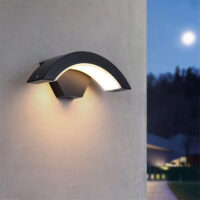 Aplica LED Exterior Roller Black 9 W