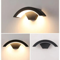 Aplica LED Exterior Roller Black 9 W