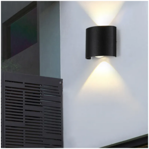 Aplica LED 2W Exterior Shadow Black
