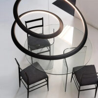 Candelabru LED 108W Orris Black