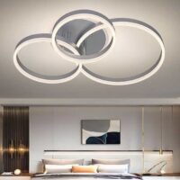 Lustra LED 160W Minimalist 3 Silver