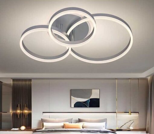 Lustra LED 160W Minimalist 3 Silver