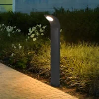 Poza pentru Stalp LED 10W Gradina Snowdrop Black