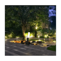 Stalp LED Gradina Arch Black 20 W