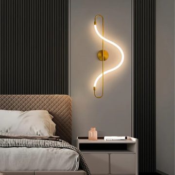 Aplica LED 16W Gold Serpent