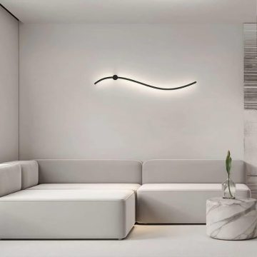 Aplica LED 38W Black Drift 100