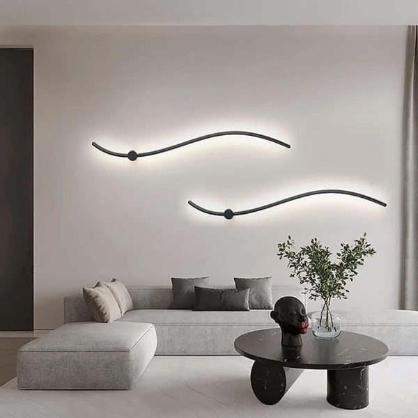 Aplica LED 38W Black Drift 100