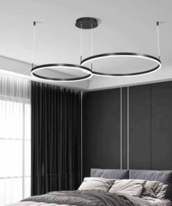 Candelabru LED 114W Minimalist Black 40+60