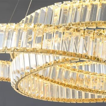 Candelabru LED Curly Diamond