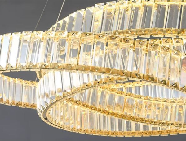 Candelabru LED Curly Diamond