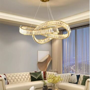 Candelabru LED Curly Diamond