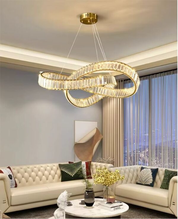 Candelabru LED Curly Diamond