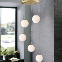 Candelabru Moon Stylo Gold, 5