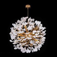 Candelabru Pure Gingko Round 800