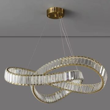 Candelabru LED Curly Diamond
