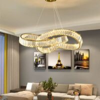 Candelabru LED Curly Diamond