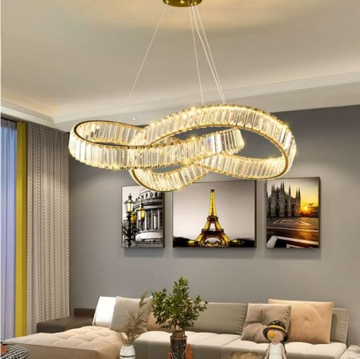 Candelabru LED Curly Diamond