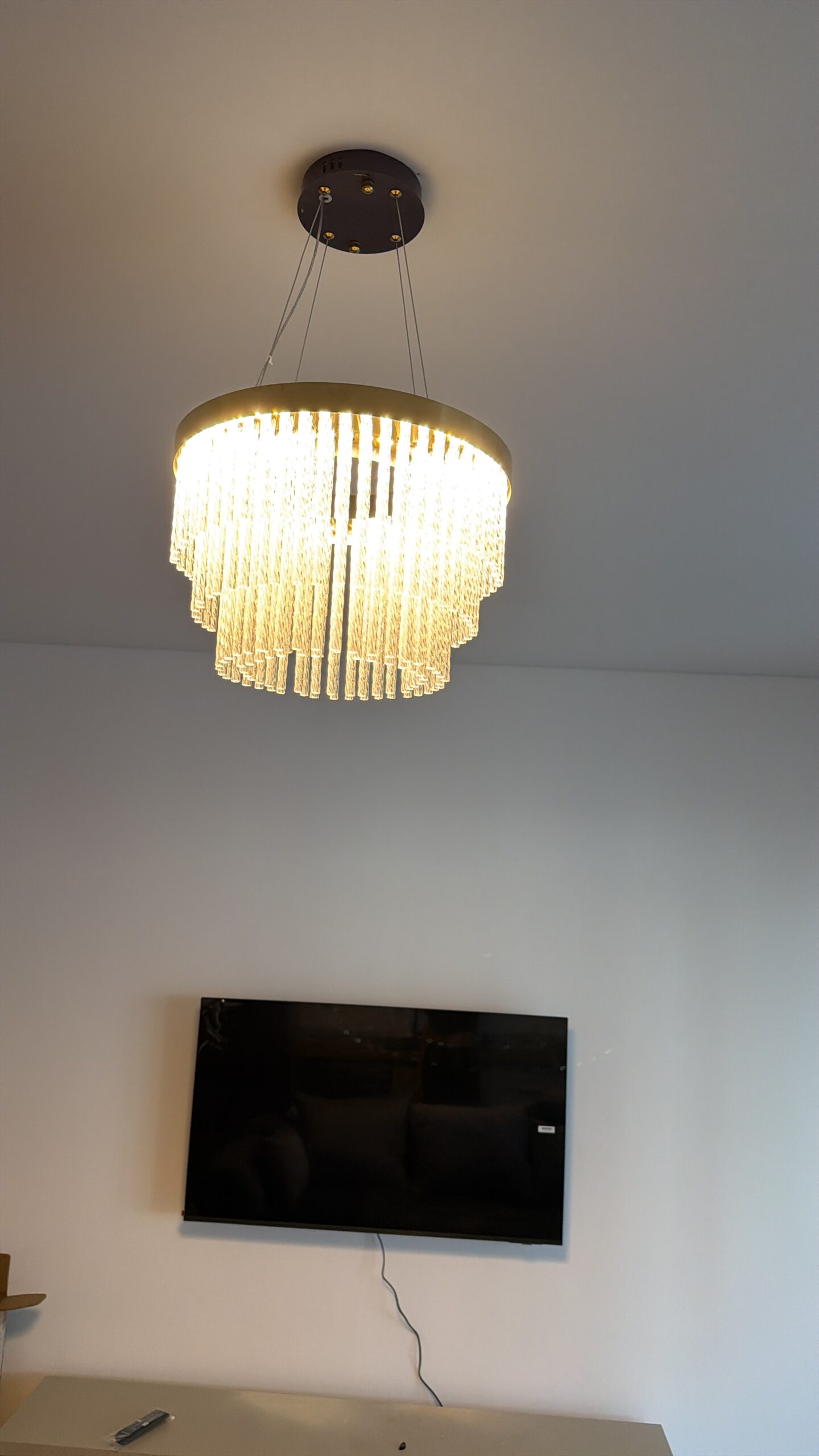 Candelabru dormitor LED 96W Cristal Lucenza 40 photo review