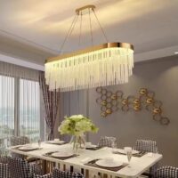 Candelabru dining LED 130W Cristal Lucenza 80x35 - image 2