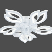 Lustra cu ventilator LED Mini Lily Alba - image 3