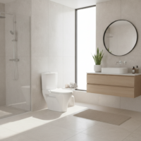 Set vas Wc cu rezervor si capac din polipropilena, LDPE5095