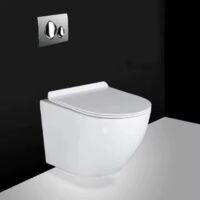 Vas de toaleta suspendat WC, cu capac SoftClose, LDPT-203-image