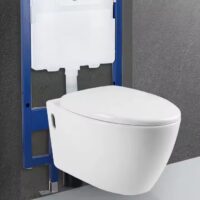 Vas de toaleta suspendat WC, cu capac SoftClose, LDPT-205 - image2
