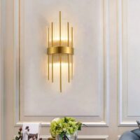 Aplica Perete Cristal Harmony Gold Mini (Auriu) - image