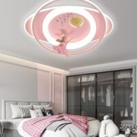 Lustra LED copii 114W Fantezie Childhood Roz - image