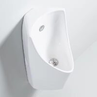 Pisoar suspendat, Ceramica, 350x380x760 mm, Alb, LDPLZ-235