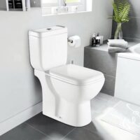Set vas Wc cu rezervor si capac din polipropilena, LDPHS-7004