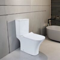 Set vas Wc cu rezervor si capac din polipropilena, LDPHS-7008