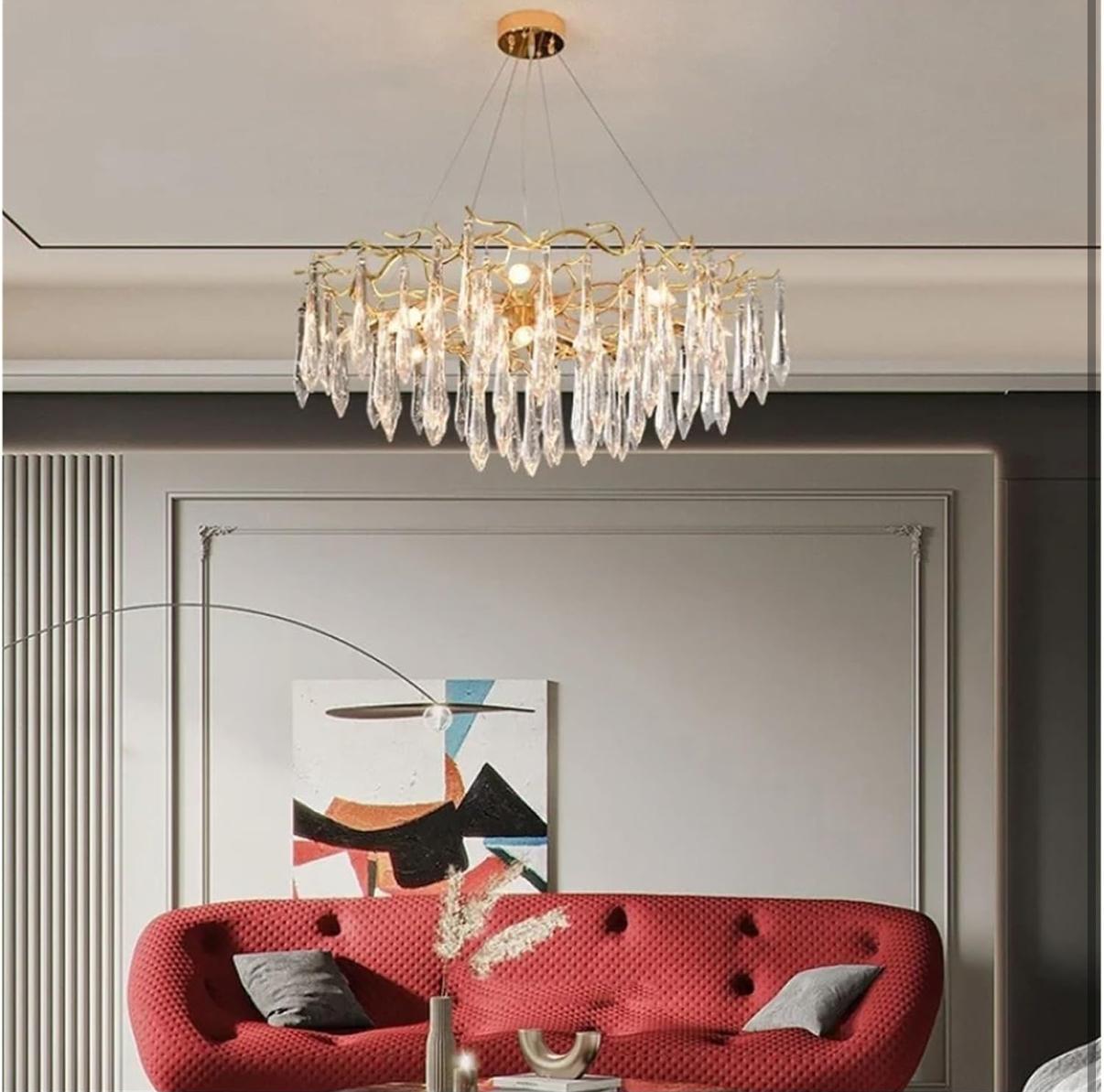 Candelabru Bucatarie Divino Gold Prestige 600 E14 LM Candelabru Bucatarie Divino Gold Prestige 600 E14 LM