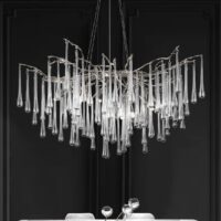 Candelabru Bucatarie Divino Silver Prestige 600 E14 LM