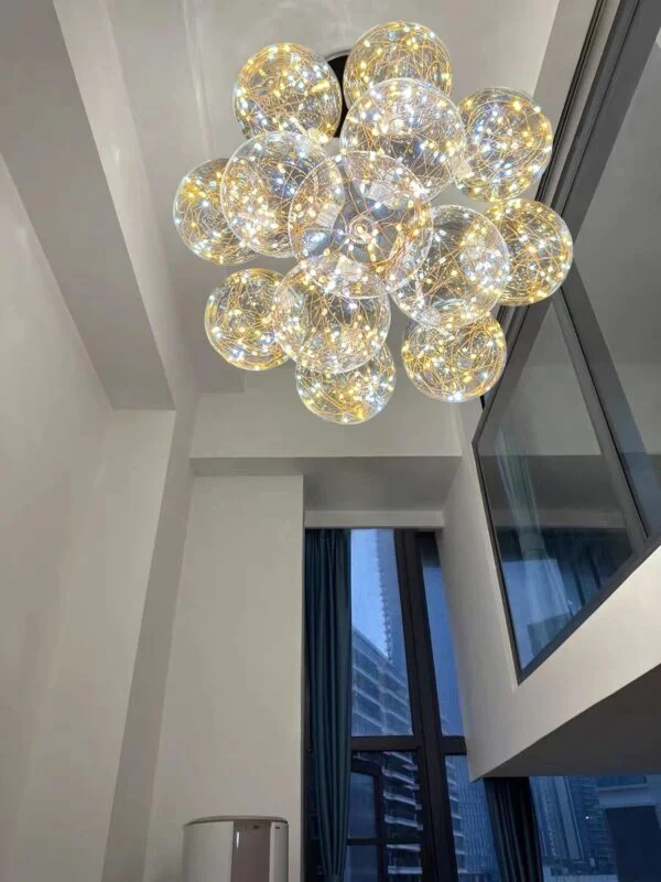 Poza pentru Candelabru LED 104W Magic Bubbles Atomic 13