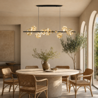 Candelabru LED 64W Magic Bubbles Dining Negru