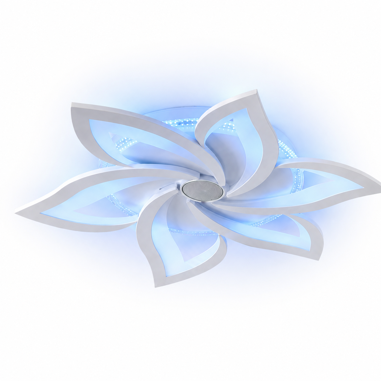 Lustra LED 150W Mini Sun Flower RGB, Difuzor (Boxa), Bluetooth Lustra LED 150W Mini Sun Flower RGB, Difuzor (Boxa), Bluetooth