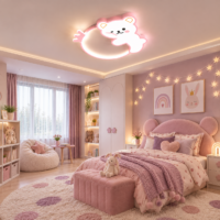 Lustra LED copii 96W Teddy Dream, Ursulet