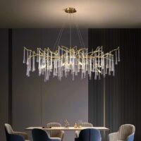 Candelabru Dining Divino Gold Prestige 120x45 LM