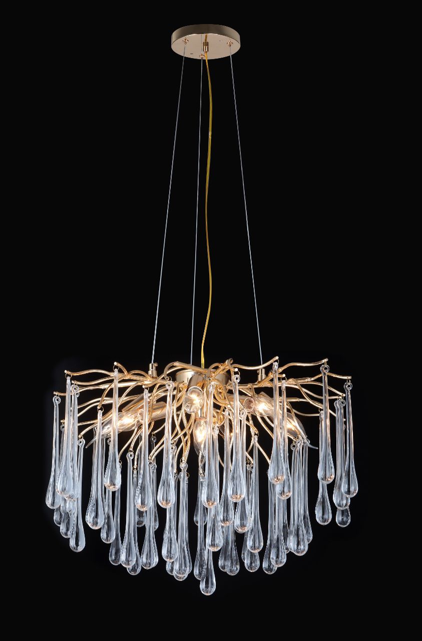 Candelabru Bucatarie Divino Gold Prestige 600 E14 LM Candelabru Bucatarie Divino Gold Prestige 600 E14 LM