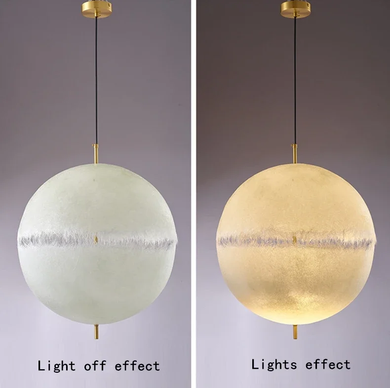 Pendul LED Eclipse Alb Auriu Pendul LED Eclipse Alb Auriu