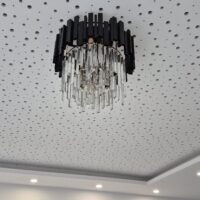 Plafoniera Scaly Black 300 photo review