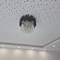 Plafoniera Scaly Black 300 photo review