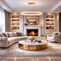 Candelabru LED 75W Sparkle 85x30, Telecomanda