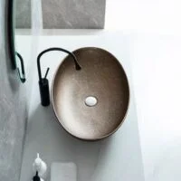 Lavoar pe blat, Ceramica, Maro, LDPHY8010D96
